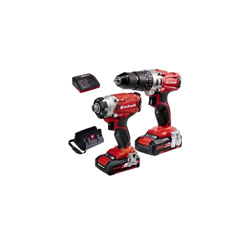 Einhell Kit D'outil Électrique 18V 2.0Ah Twinpack - Image 1