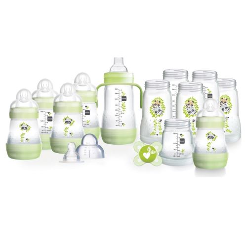 MAM Grand Kit Biberon Nouveau-Né vert Sans BPA