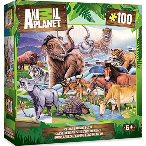 MasterPieces Animal Planet Ice Age Friends - 100 Piece Kids Puzzle