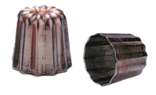 Moule a canele cuivre diam 3,5 cm