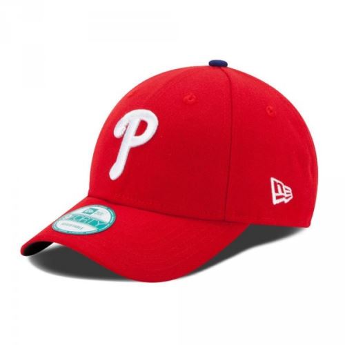 Casquette de Baseball MLB Philadelphia Phillies New Era The League 9Forty Adjustable Rouge