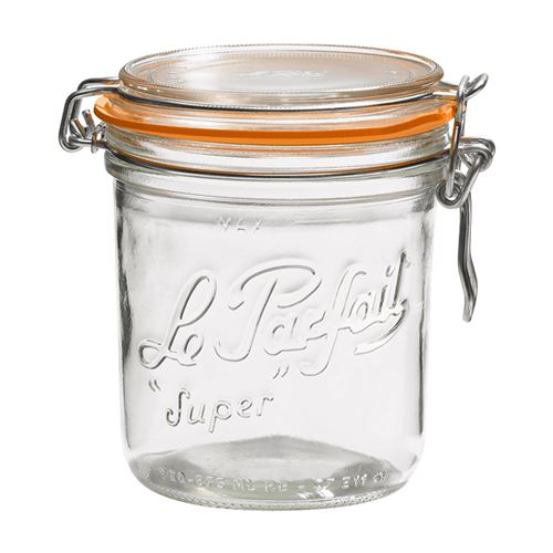 Le Parfait Verre Transparent Pack De 6 Terrines 750 Ml - Transparent - Verre