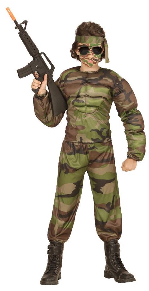 Super Soldat Musclé 3D (11/14 ans)