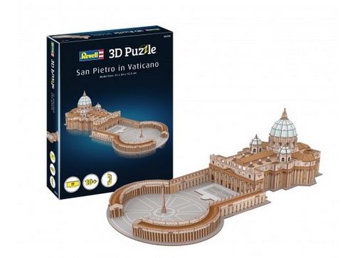 Puzzle 3D Saint Pierre de Rome (68 pcs)