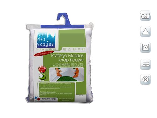 Protège matelas imperméable arnaud micro-respirant 140x200