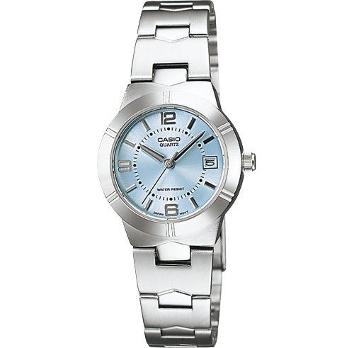 Montre Femme Casio Ltp-1241D-2Adf Argent