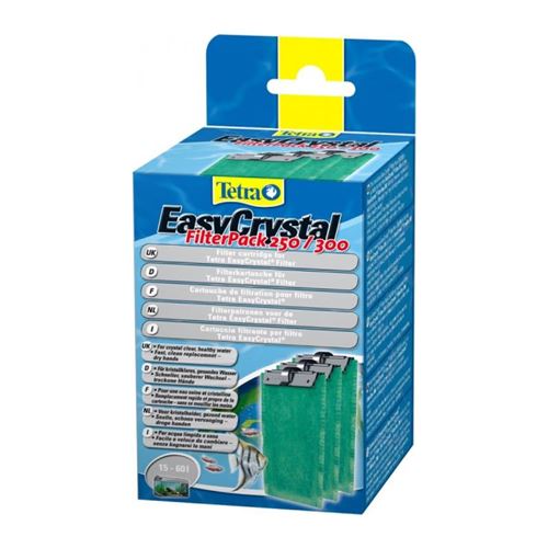 Cartouche easycrystal filter pack 250/300 tetra pour aquarium