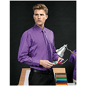 Premier Chemise a manches longues Homme 36 FR Violet UTRW1081 Chemises et chemisiers de sport Achat prix fnac