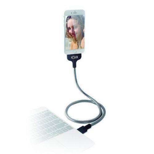 Câble USB vers Micro USB Flexteel 1 m Acier inoxydable