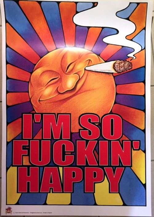 Cannabis - 60x80 cm - AFFICHE / POSTER