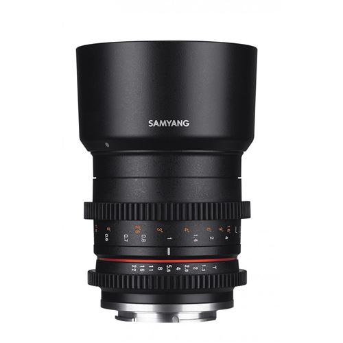 Objectif vidéo 50mm T1.3 Cine Compatible avec Sony E État correct -  reconditionné disponible sur Fnac
