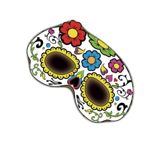 Amscan masque brillent dans les fleurs sombres