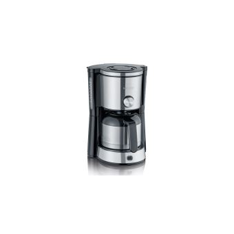 SEVERIN KA 4845 TypeSwitch - Cafetière - 8 tasses - noir/inox brossé - 1