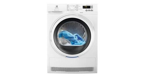 SÈCHE-LINGE:Pompe à chaleur - PerfectCare 700 - Système GentleCare - Capacité maxi de séchage:8 kg - Classe énergétique*:A+++ - Efficacité de condensation*:B - Départ différé 20h / Temps restant - Hublot XXXL Blanc Premium - État correct Electrolux sur Fnac