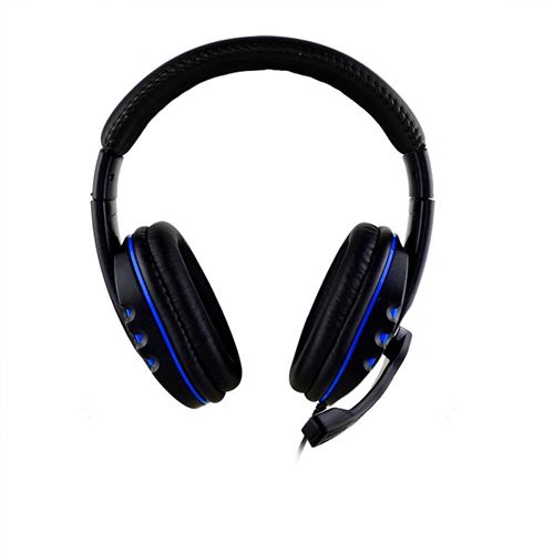 Casque de jeu TZ662 Qualité sonore pour PS4 - Noir