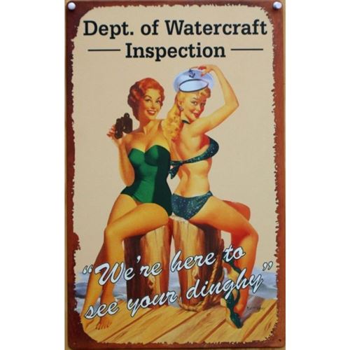 plaque 2 pin up a la plage watercraft inspection tole pub us