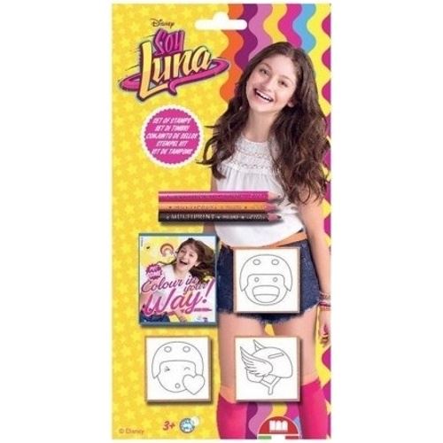 Multiprint Set de coloriage Soy Luna 7 pièces jaune