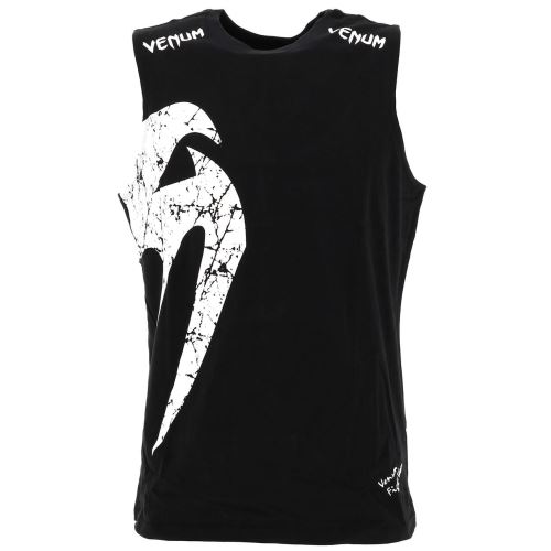 Tee shirt manches courtes Venum Giant noir/blc sm tee Noir taille : S réf : 28333