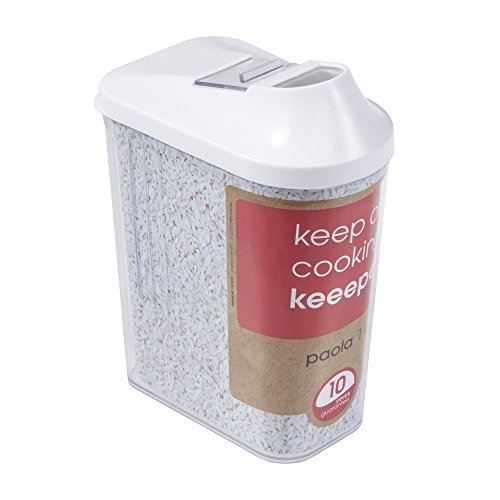 Okt 2053908 boîte à céréales plastique blanc 1 l 10485100000