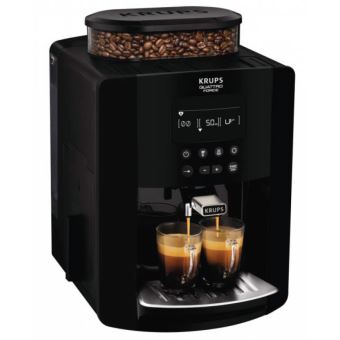 Krups Quattro Force YY3074FD - Machine à café automatique avec mousseur à lait - 15 bar - noir - 1