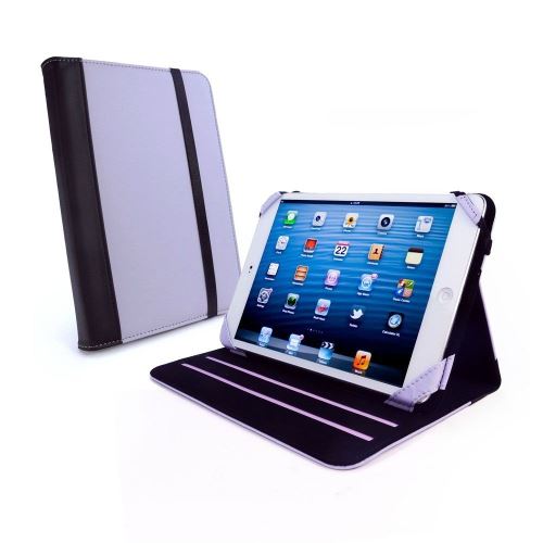 Tuff-Luv I3_55 - Housse Slim-Stand de policuir avec funcion stasis, pour Apple iPad Mini / Retina, couleur lila