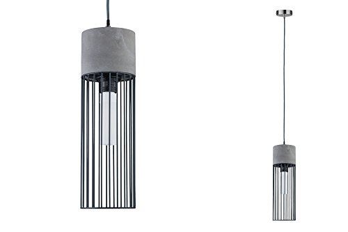 Paulmann 79618 neordic henja béton suspension gris fer