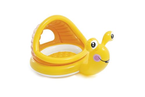 Pataugeoire Ombrelle Escargot 145cm Jaune