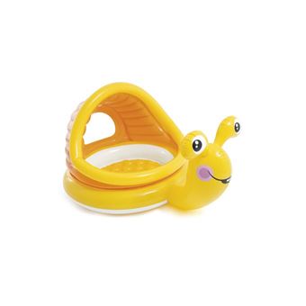 Piscine Gonflable Bebe En Forme D Escargot Avec Pare Soleil Pour Enfants Jeux De Plage Achat Prix Fnac