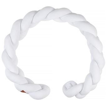 Sevira Kids Tresse De Lit Bebe Universelle Velours Blanc Taille Unique 0 Cm Tour De Lit Achat Prix Fnac