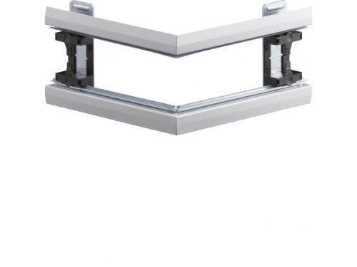 Angle extérieur pour BKIS épais 12,5mm simple hauteur acier RAL9010 blanc paloma (BKIS121303E9010)