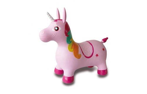 JAMARA SKIPPY ANIMAL LICORNE ROSE UNICORN JUNIOR 57 CM