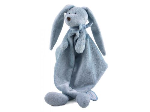 Dimpel - Doudou lapin Flor - bleu