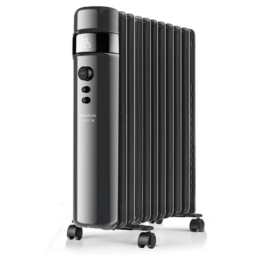 Radiateur à bain d'huile 2500w noir - agadir 2500 - TAURUS