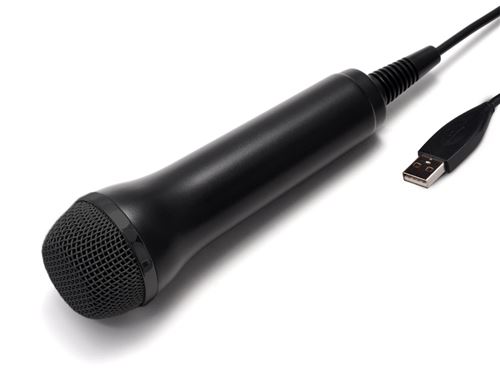 Microphone filaire professionnel USB compatible Wii - Wii-U - PS3 - PS4 - XBOX 360 - PC Hobby Tech -