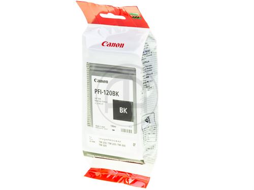 Canon PFI120BK approprié pour IPF TM2 Encre Noir 2885C1 130ml