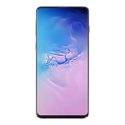 Samsung Galaxy S10 - 4G smartphone - double SIM - RAM 8 Go / Mémoire interne 128 Go - microSD slot - écran OEL - 6.1 - 3040 x 1440 pixels - 3 x caméras arrière 12 MP, 12 MP, 16 MP - front camera 10 MP - bleu prisme