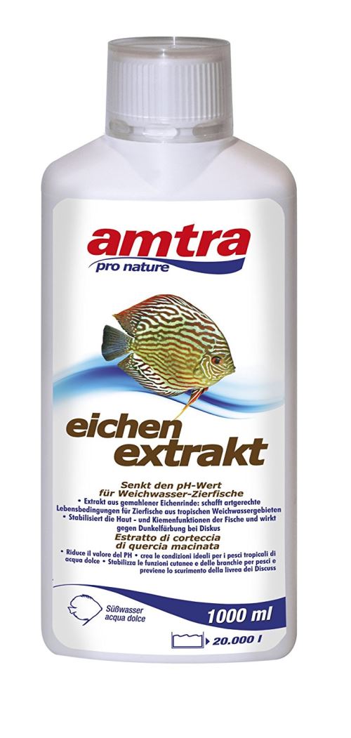 Comparer les prix de AMTRA Extrait de Chêne Traitement de l'Eau pour Aquariophilie 1000 ml