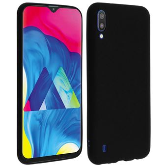coque samsung galaxy a10 m10 protection souple flexible mate antichoc noir