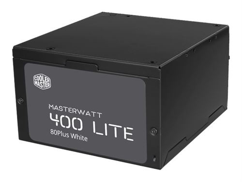 Cooler Master MasterWatt Lite 400 230V Alimentation PC 'Non-modulaire, 80 Plus White, 400W' MPX-4001-ACABW-EU