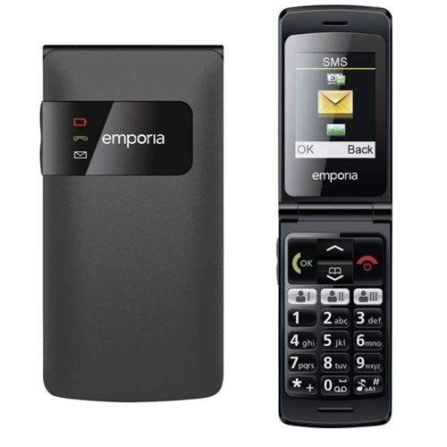 emporiaFLIPbasic - Téléphone mobile - GSM - 176 x 220 pixels - TFT