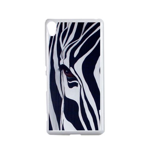Coque Motif Zebre Noir Et Blanc Compatible Sony Xperia Xa Transparent