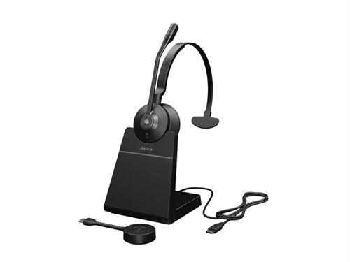 Jabra Engage 55 Se Mono - Micro-Casque - Sur-Oreille - Dect - Sans Fil - Usb-C Via Adaptateur Dect - Certifié Pour Microsoft Teams - Image 4