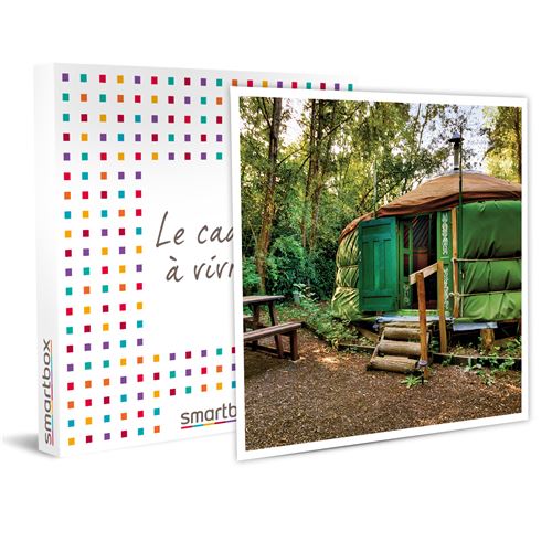 SMARTBOX - Coffret Cadeau Séjour en famille de 3 jours en yourte avec séance de bain bouillonnant près du Puy-en-Velay-Séjour