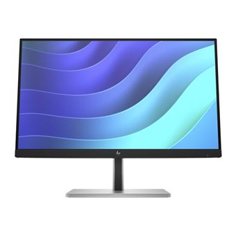 HP E22 G5 - E-Series - écran LED - 22" (21.5" visualisable) - 1920 x 1080 Full HD (1080p) @ 75 Hz - IPS - 250 cd/m² - 1000:1 - 5 ms - HDMI, DisplayPort - tête noire, noir et argent (support) - avec 5 ans de support matériel HP sur site le jour ouvrabl