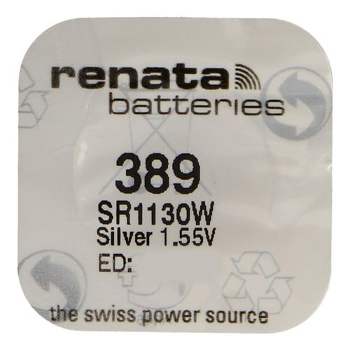 RENATA Pile bouton Silver Oxyde 389 / SR1130W 0% mercure