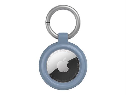 OtterBox Sleek - Étui pour airtag - polycarbonate, caoutchouc synthétique - jean rapiécé (bleu) - pour Apple AirTag