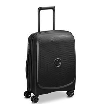 DELSEY PARIS - BELMONT PLUS - Valise cabine rigide 55 cm x 40 cm x 20 cm cm - 33 L - S - Noir