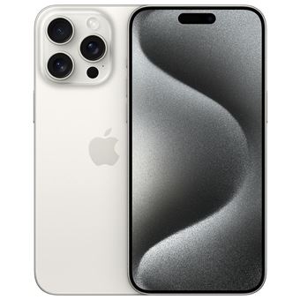 Apple iPhone 15 Pro Max 6,7" 512Go Titane Blanc Reconditionné avec batterie neuve - 1