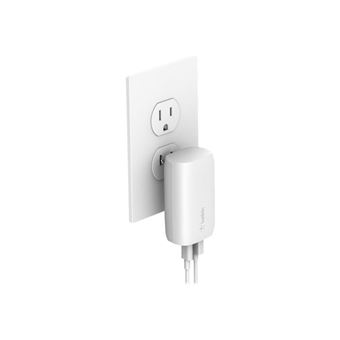 Belkin BOOST CHARGE - Adaptateur secteur - 37 Watt - PD 3.0 - 2 connecteurs de sortie (USB, 24 pin USB-C)