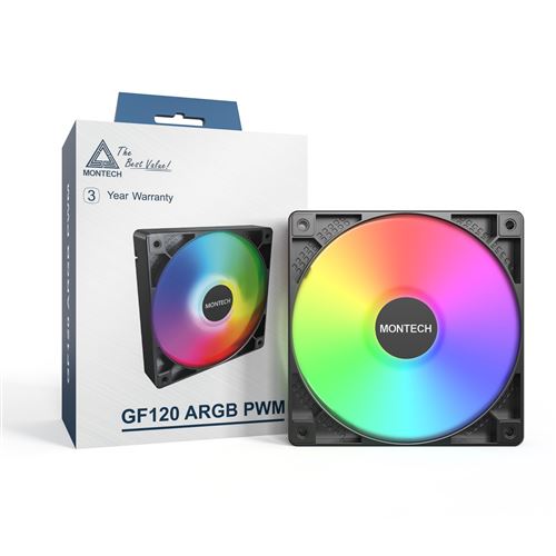 Non Communiqué Montech Gf120 Pwm Argb Ventilateur